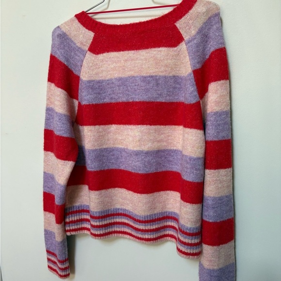NWT Free People School Girl SoftSpun Striped Cardi Size XL - Picture 13 of 14